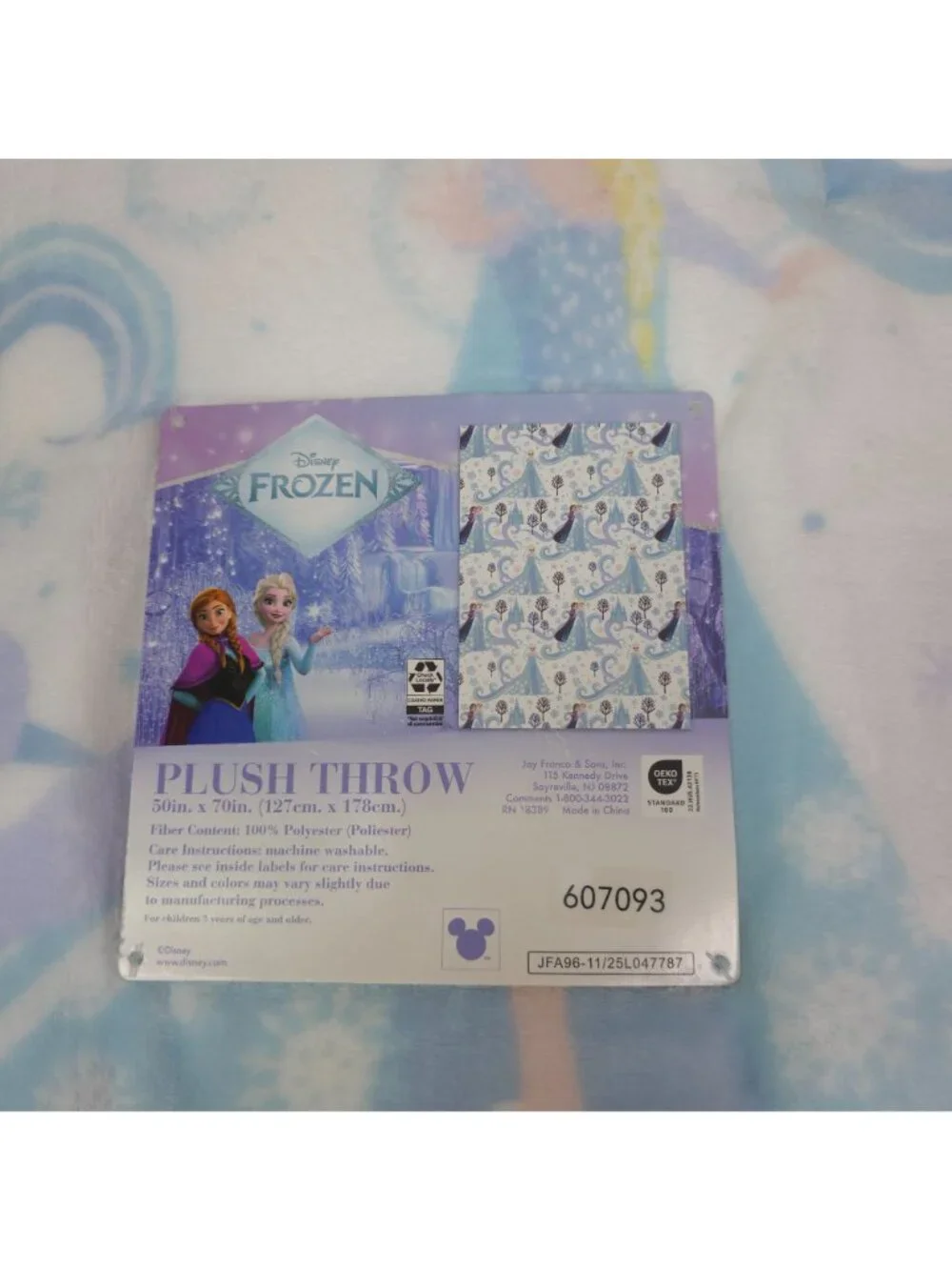 Disney Frozen Plush Throw Blanket 50